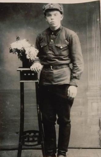 Н.Г. Капустин в армии, фото 1932-1934 гг.